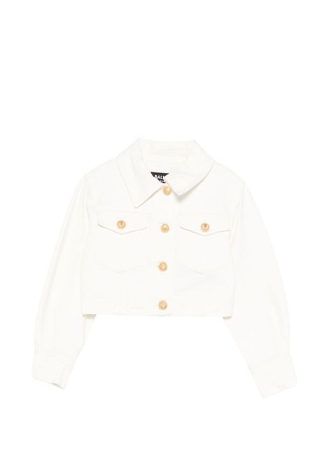 Giubbino con tasche con patta BALMAIN KIDS | BY2A07 Z3702100